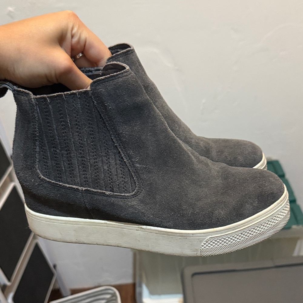 Dolce Vita Suede Slip-On Sneakers